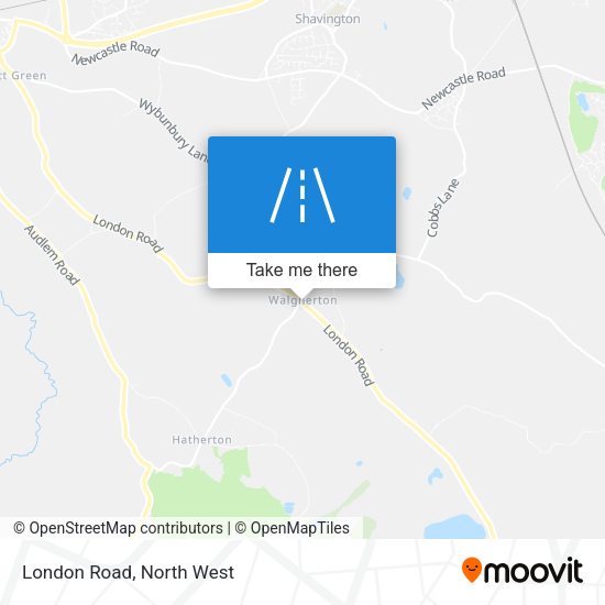 London Road map