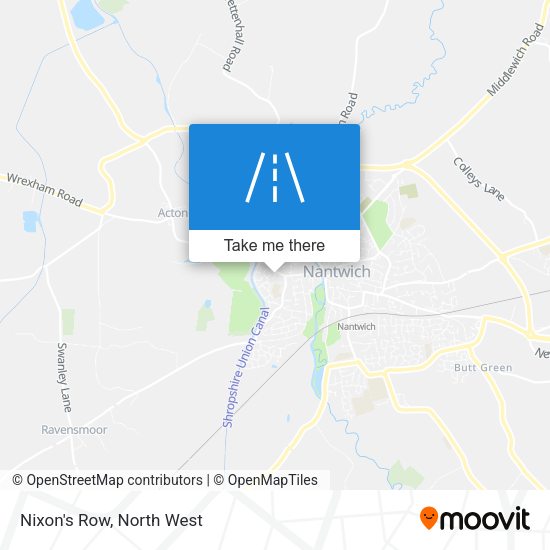 Nixon's Row map