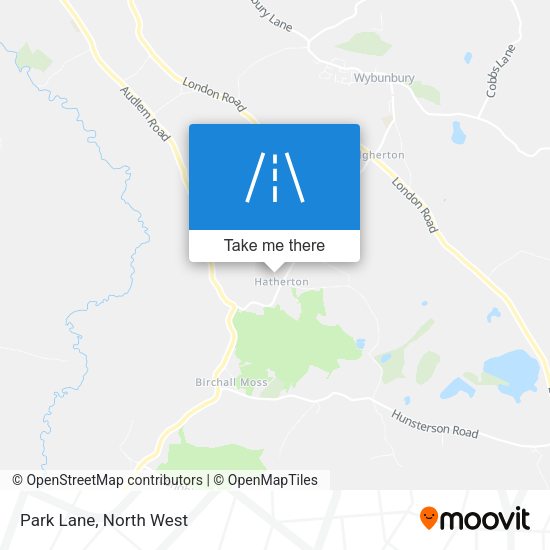 Park Lane map