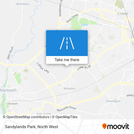 Sandylands Park map