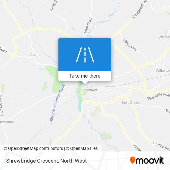 Shrewbridge Crescent map