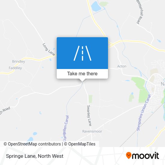 Springe Lane map