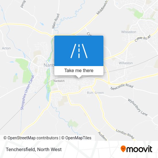 Tenchersfield map