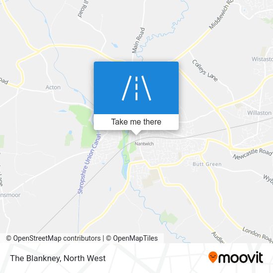 The Blankney map