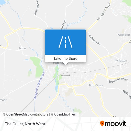 The Gullet map