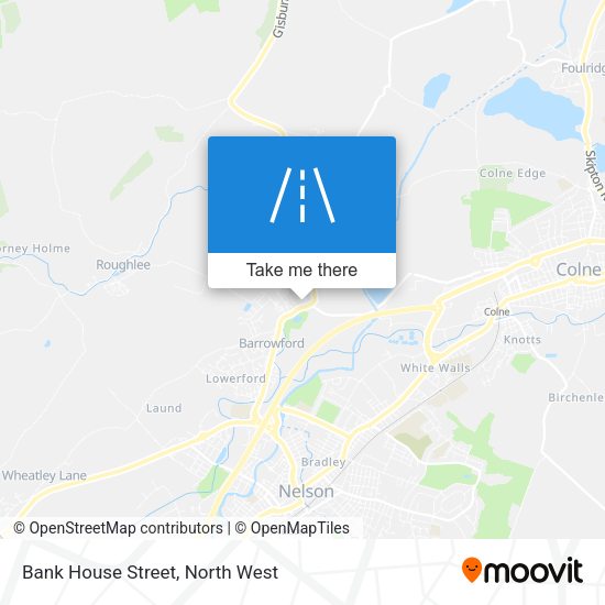 Bank House Street map