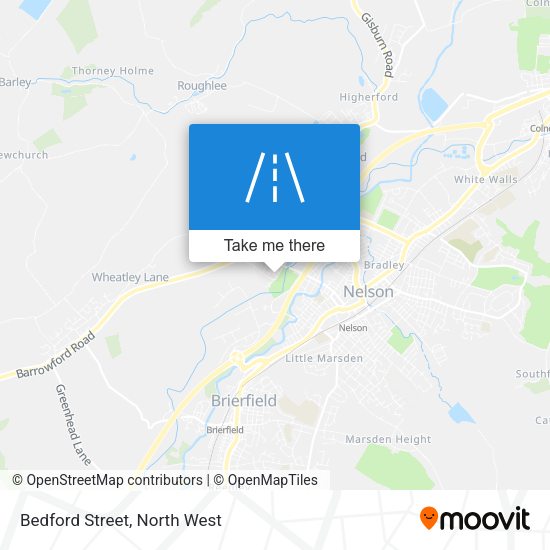Bedford Street map