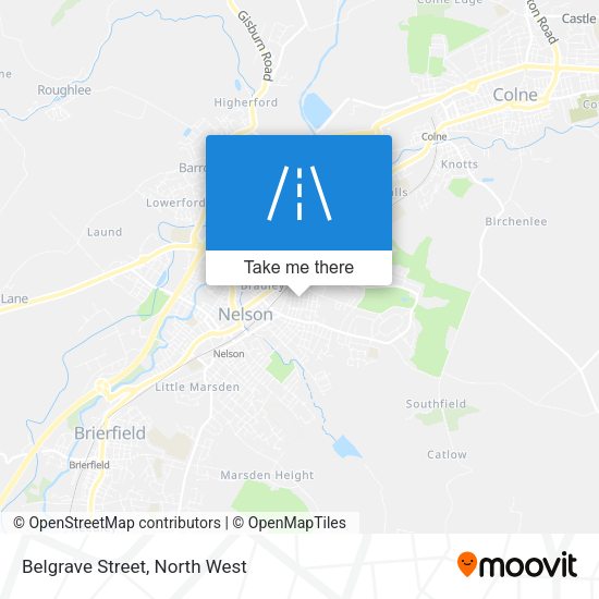 Belgrave Street map