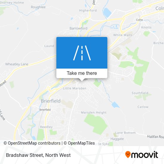 Bradshaw Street map