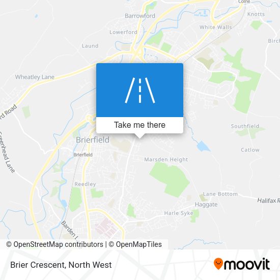 Brier Crescent map