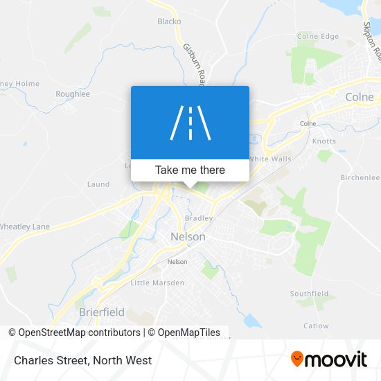 Charles Street map
