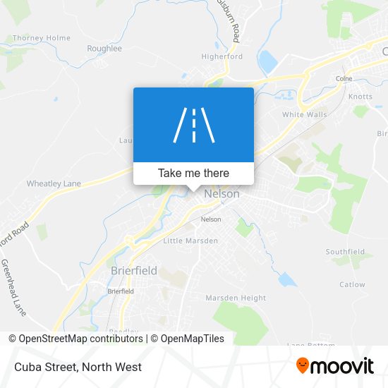 Cuba Street map