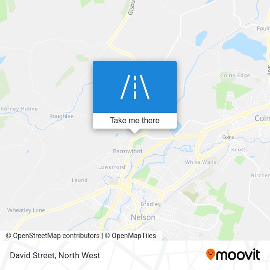 David Street map