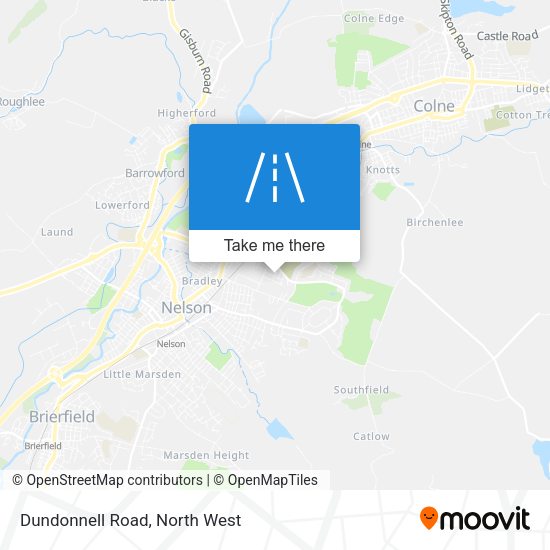 Dundonnell Road map
