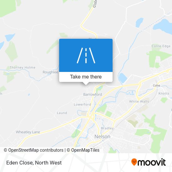 Eden Close map