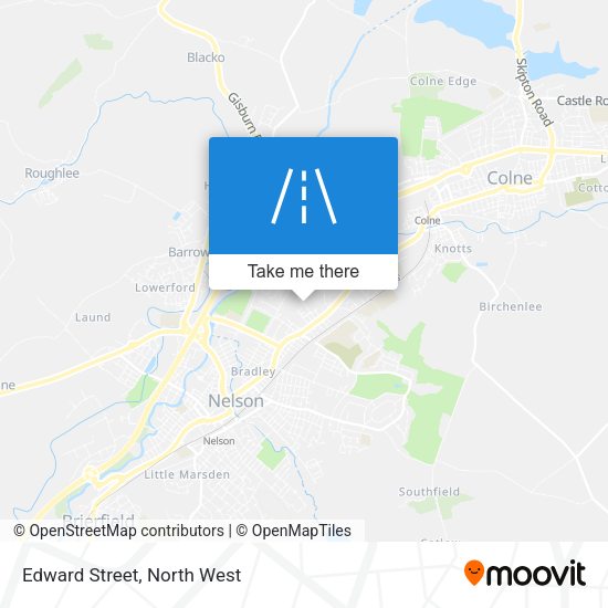 Edward Street map