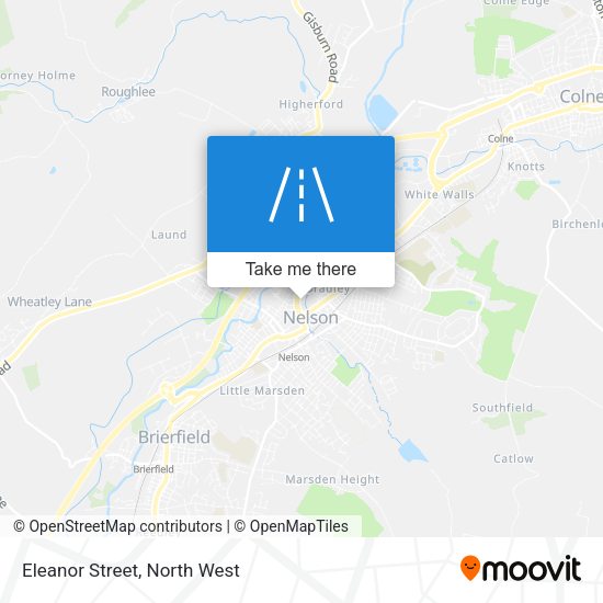 Eleanor Street map
