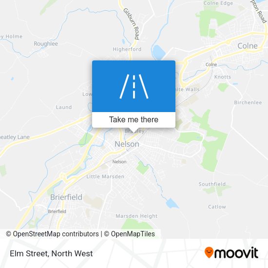 Elm Street map
