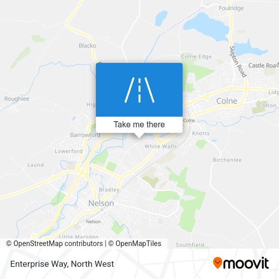 Enterprise Way map