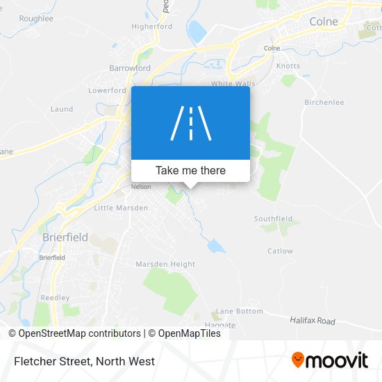 Fletcher Street map