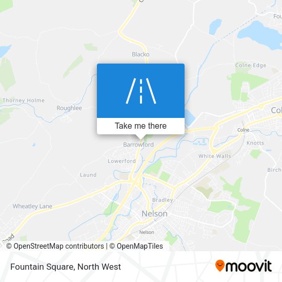 Fountain Square map