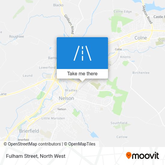Fulham Street map