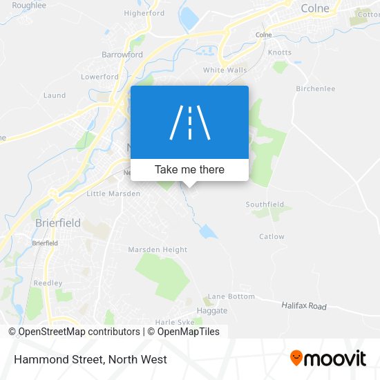 Hammond Street map