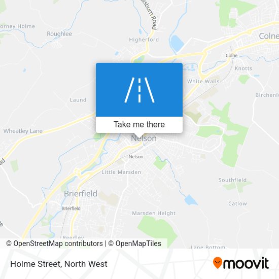 Holme Street map