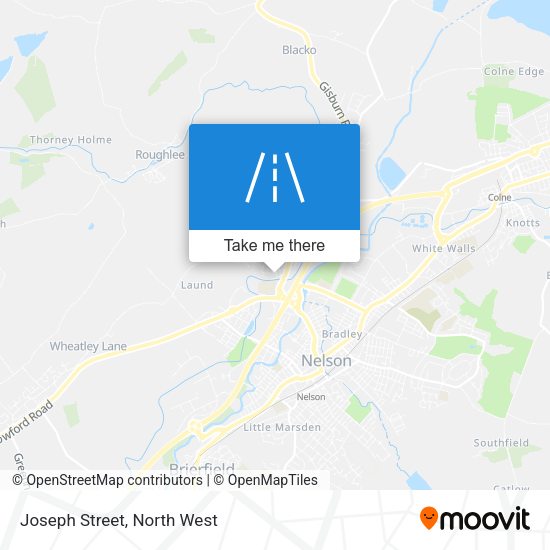 Joseph Street map