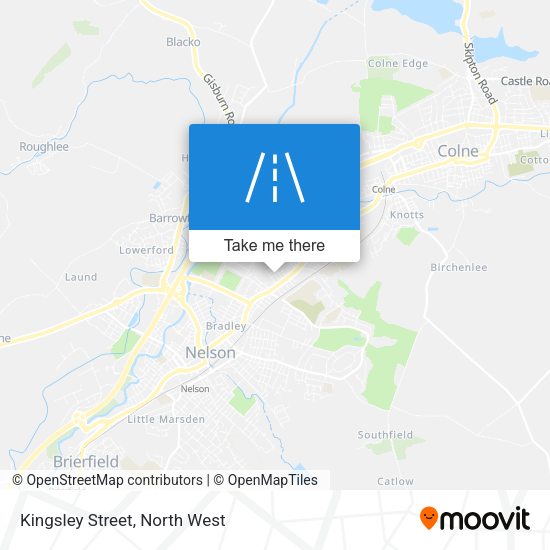 Kingsley Street map