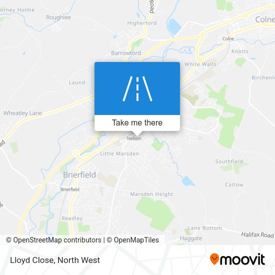 Lloyd Close map