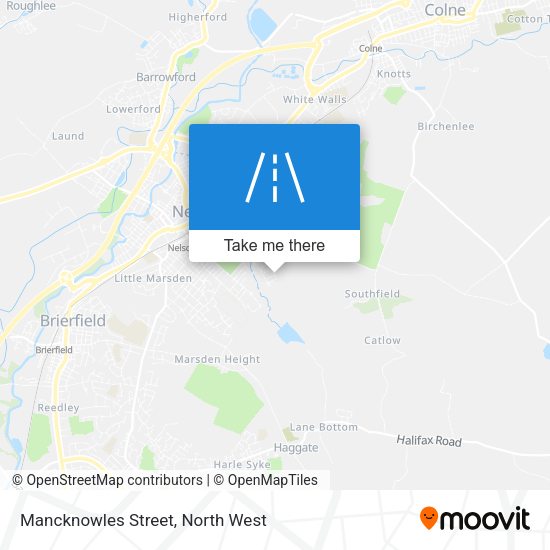 Mancknowles Street map