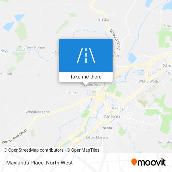 Maylands Place map