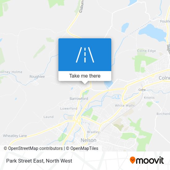 Park Street East map