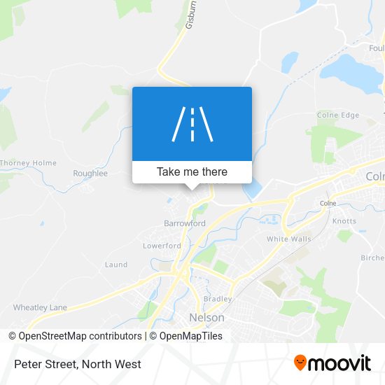 Peter Street map