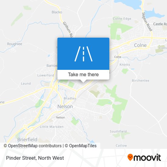 Pinder Street map