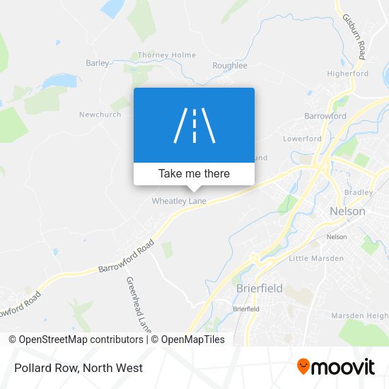 Pollard Row map