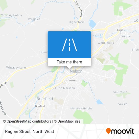 Raglan Street map