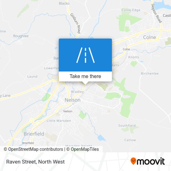 Raven Street map