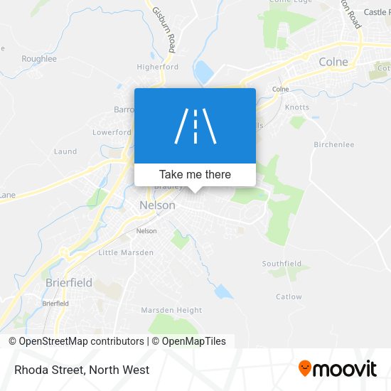 Rhoda Street map