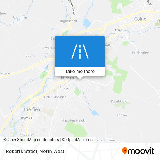 Roberts Street map