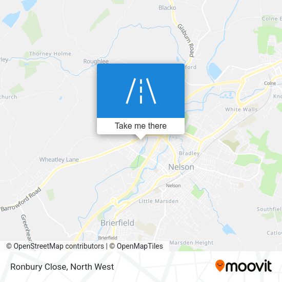Ronbury Close map