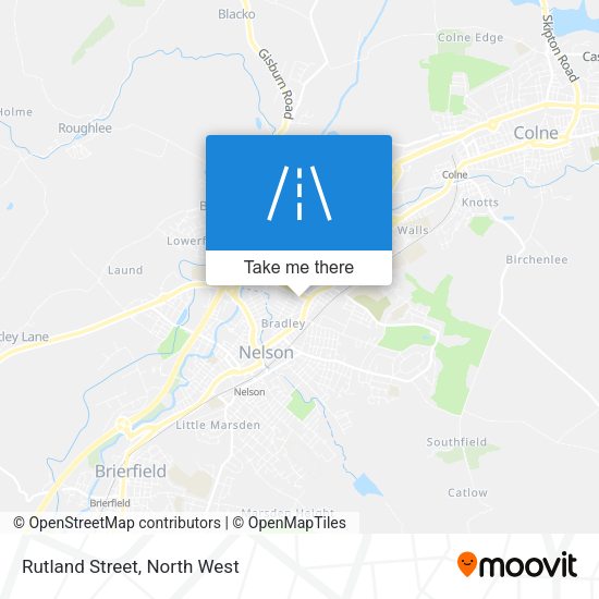 Rutland Street map