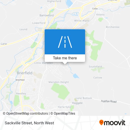 Sackville Street map
