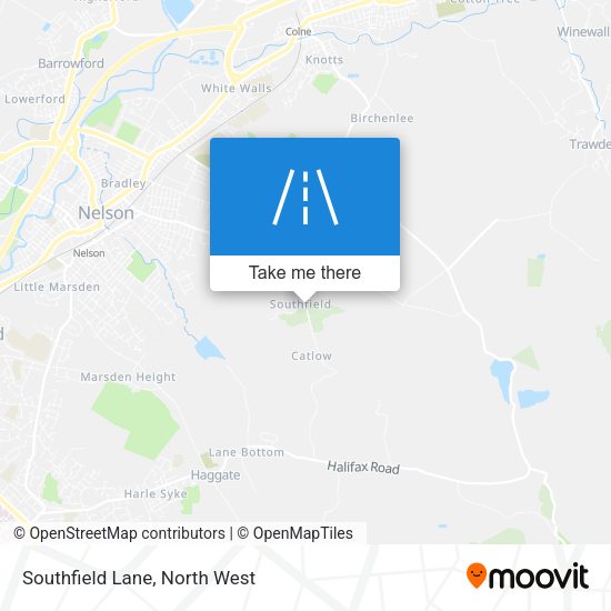Southfield Lane map