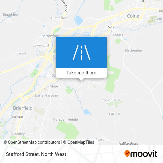 Stafford Street map