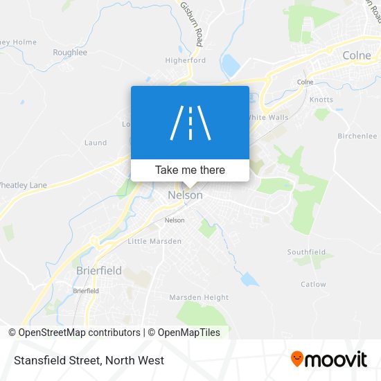 Stansfield Street map