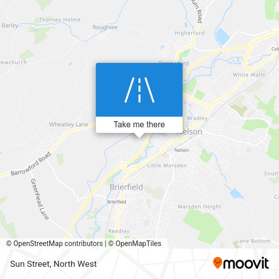 Sun Street map