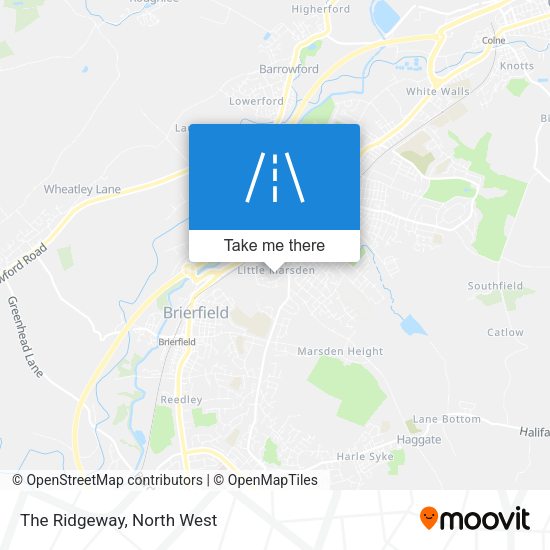 The Ridgeway map