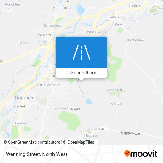 Wenning Street map